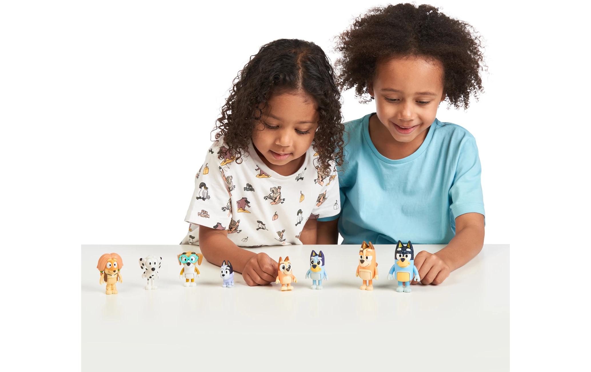 Bluey Figuren AchterpackKinderspielzeugfigur