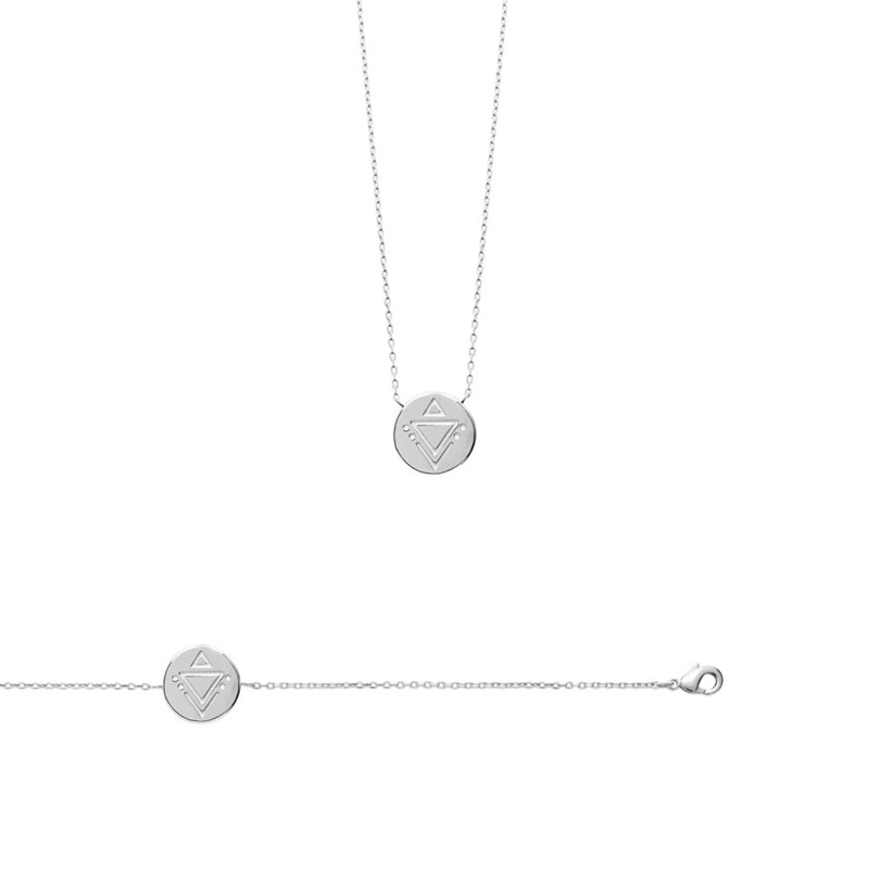 Collier Femme - Argent 925 - Longueur : 45 cm