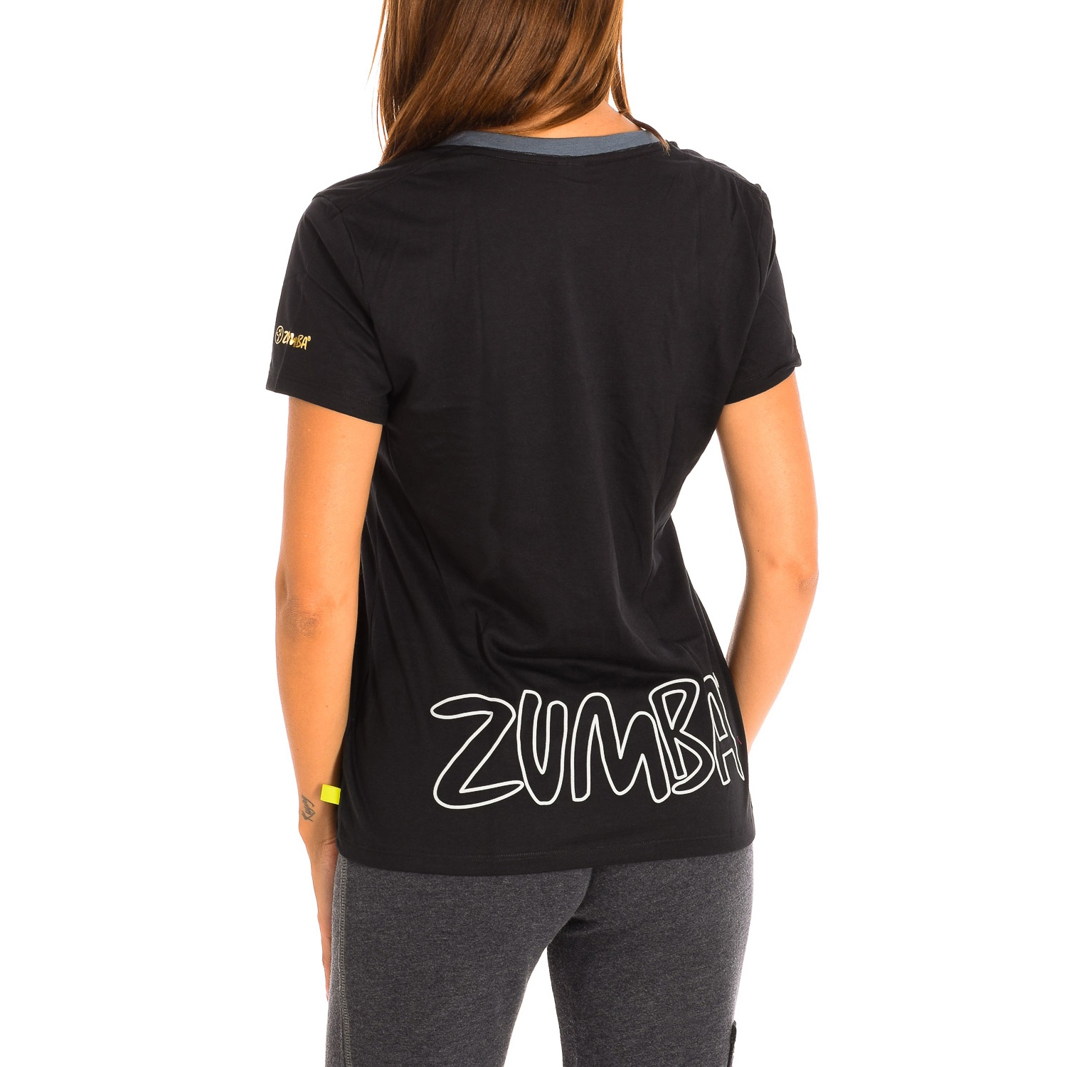 Camiseta esportiva Zumba com mangas Z1t00506
