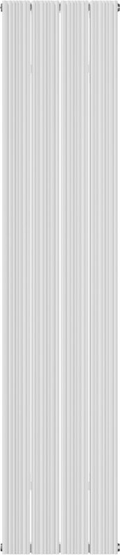 Vipera - Mares - Handdoekradiator - Wit - 37,5 x 180 cm - Centrale Verwarming - 1477W