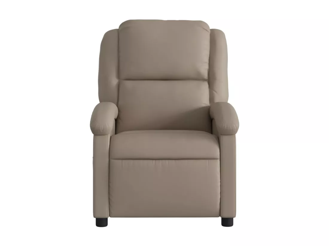 Fauteuil de massage inclinable Cappuccino Similicuir