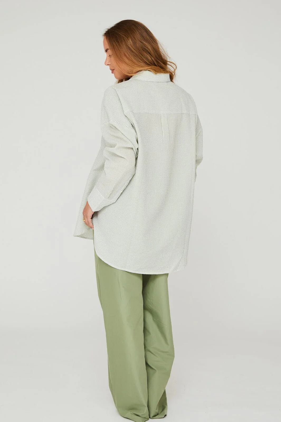 A-View Sonja Shirt 068 green white