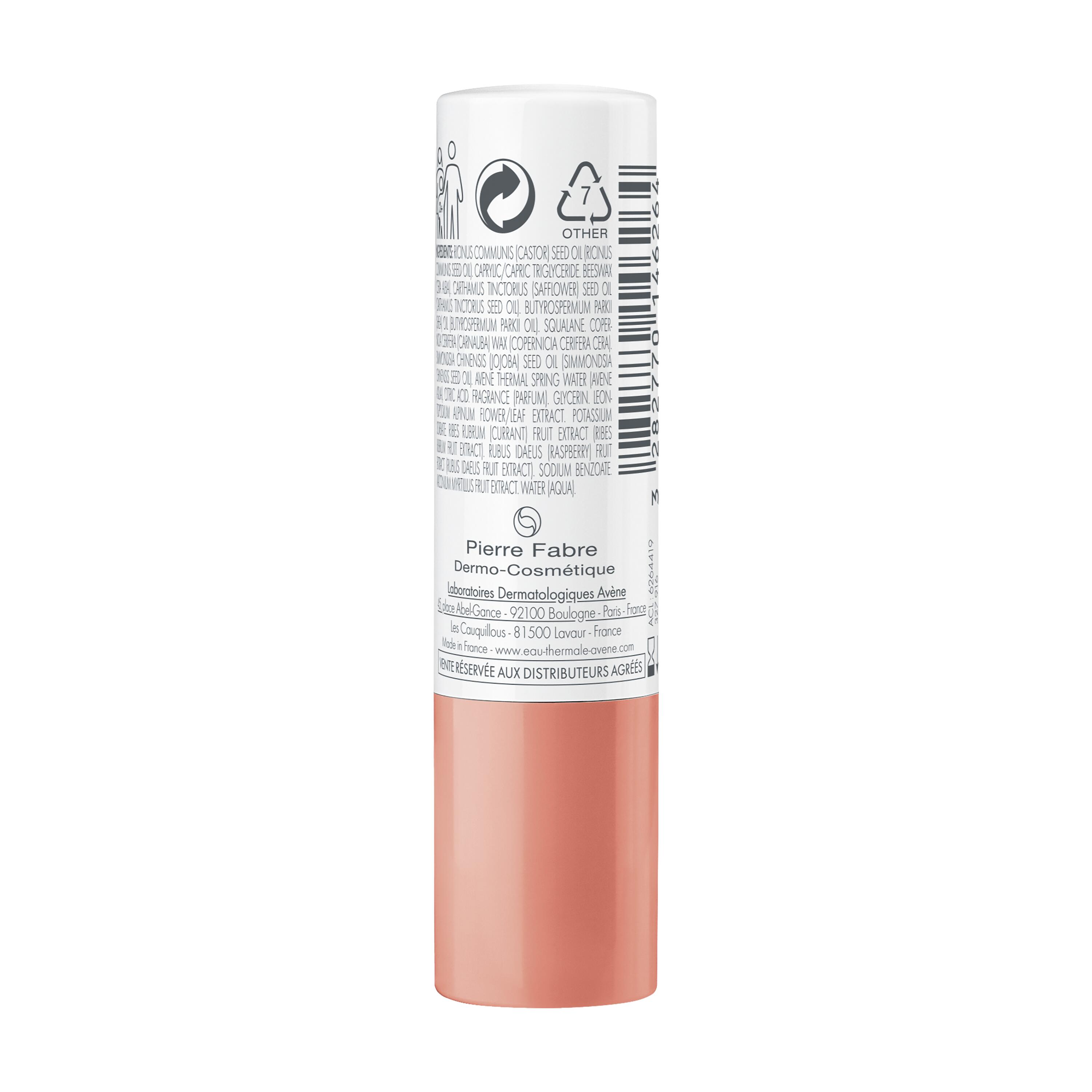 AVENE Feuchtigkeitsspendender Lippenstift für empfindliche Lippen Stick 4 g