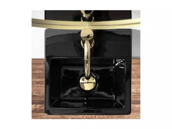 Vasque Autoportante Rea Kamila Black