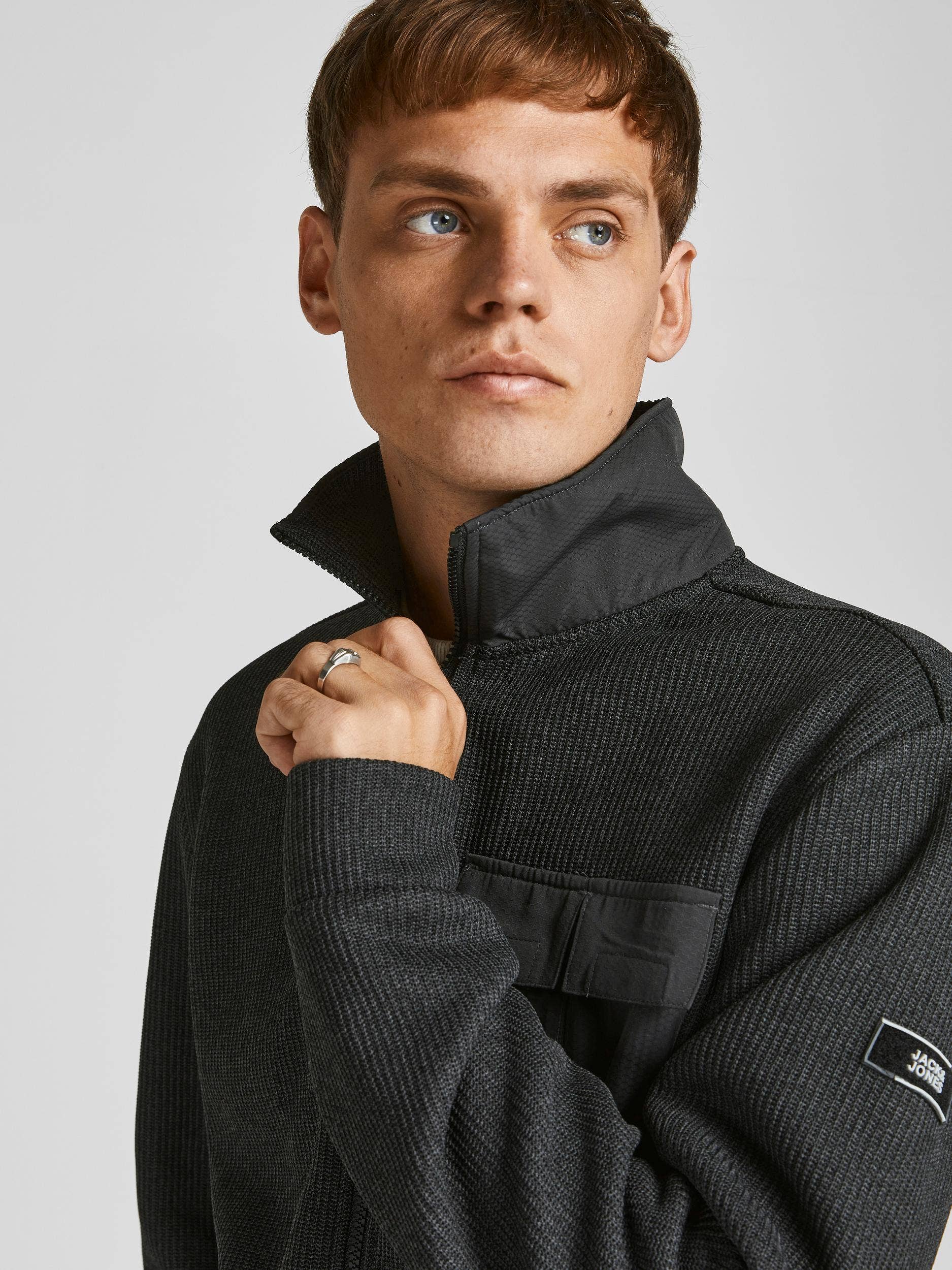 Jack & Jones  Pocket Knit Cardigan Long Sleeve