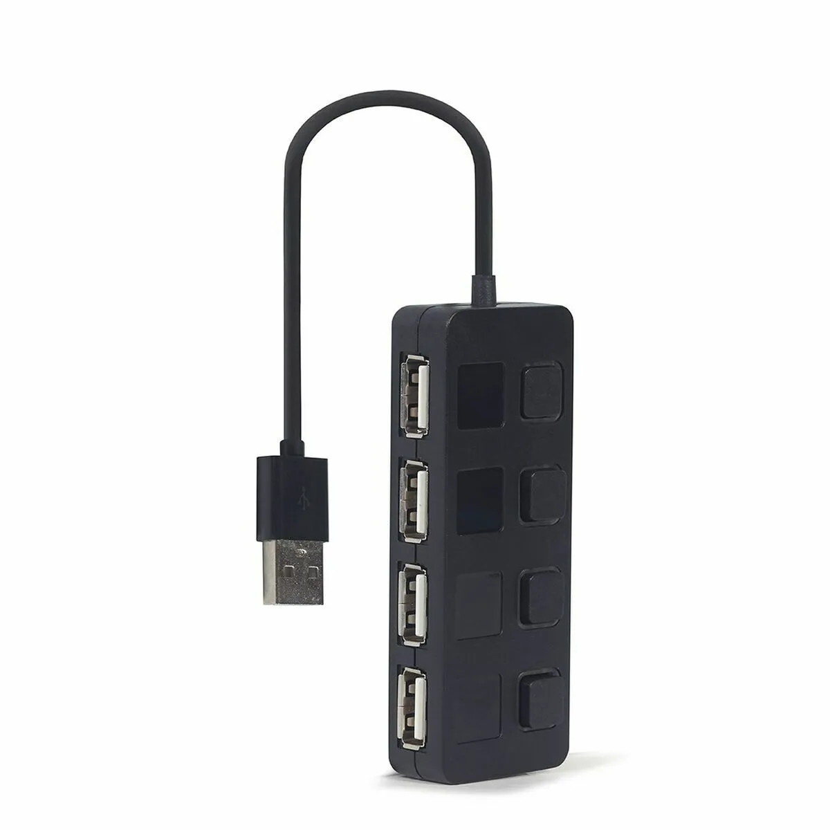 GEMBIRD Hub USB UHB-U2P4-05 Noir