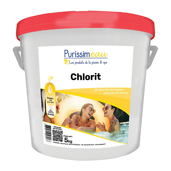 Chlorit PurissimEau granulés 70% de chlore actif, 5 kg