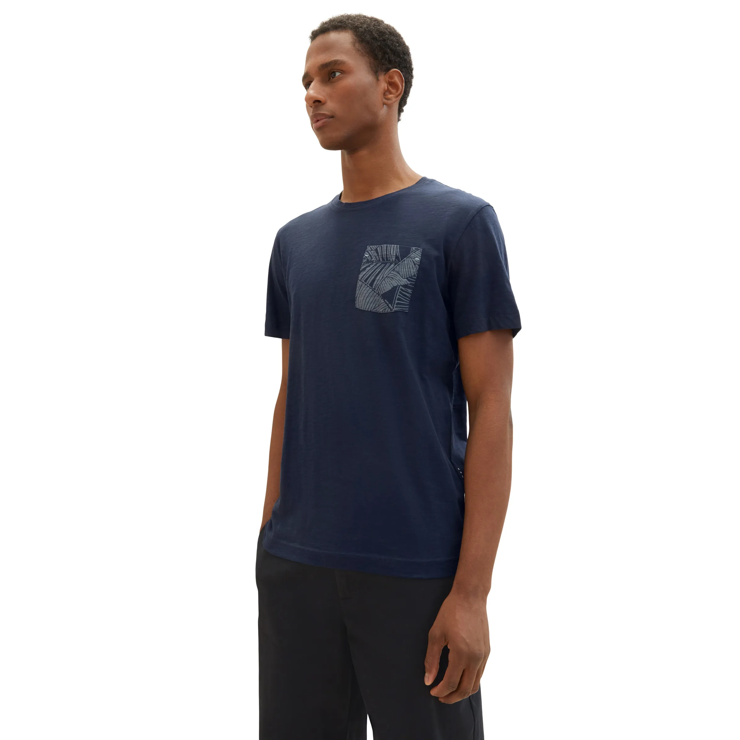 Herren Shirt meliert