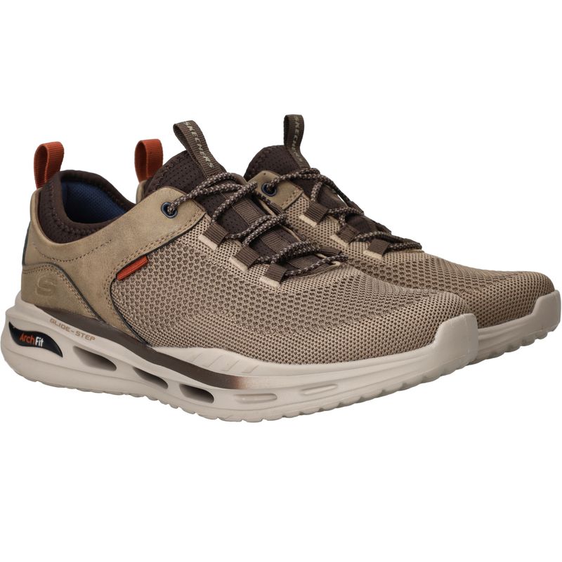 Skechers Arch Fit Orvan Percer Sneakers Bruin Heren