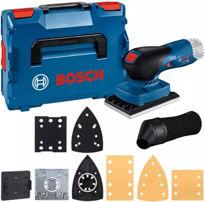 Bosch Professional GSS 12V-13 Accu Vlakschuurmachine 12V Basic Body in L-BOXX - 06019L0001