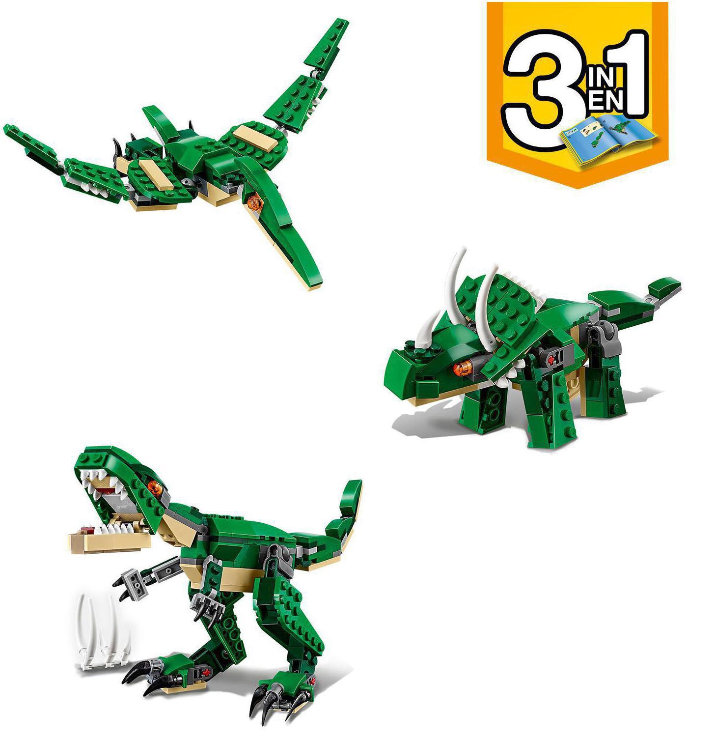 LEGO® Konstruktionsspielsteine »Dinosaurier (31058), LEGO® Creator 3in1«