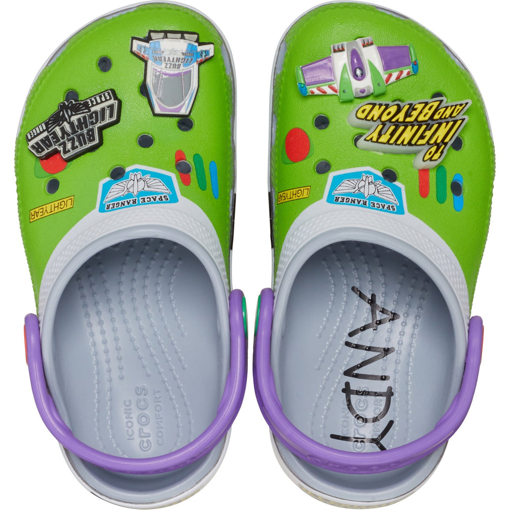 Køb Crocs Toy Story Buzz Classic Clog K Blue Grey