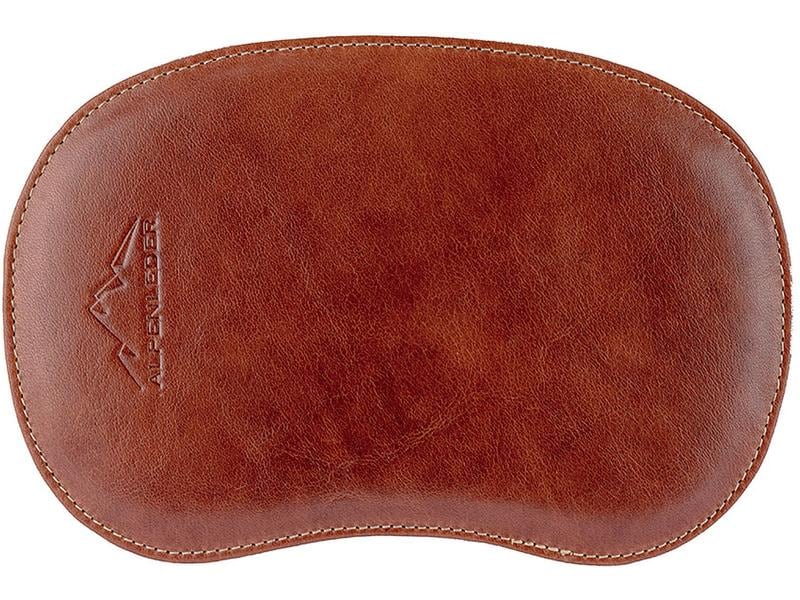 Alpenleder Mausmatte Lindau Cognac Mauspad aus Leder