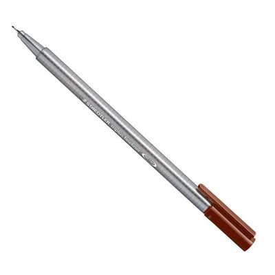 STAEDTLER triplus 334 - Feutre fin - 0.3 mm - marron van dyck
