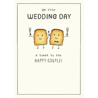 Wedding Day Toast Card