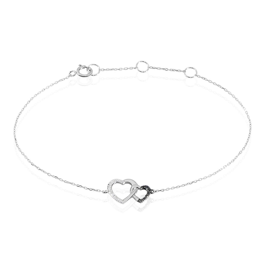 Bracelet Silana Or Blanc Diamant
