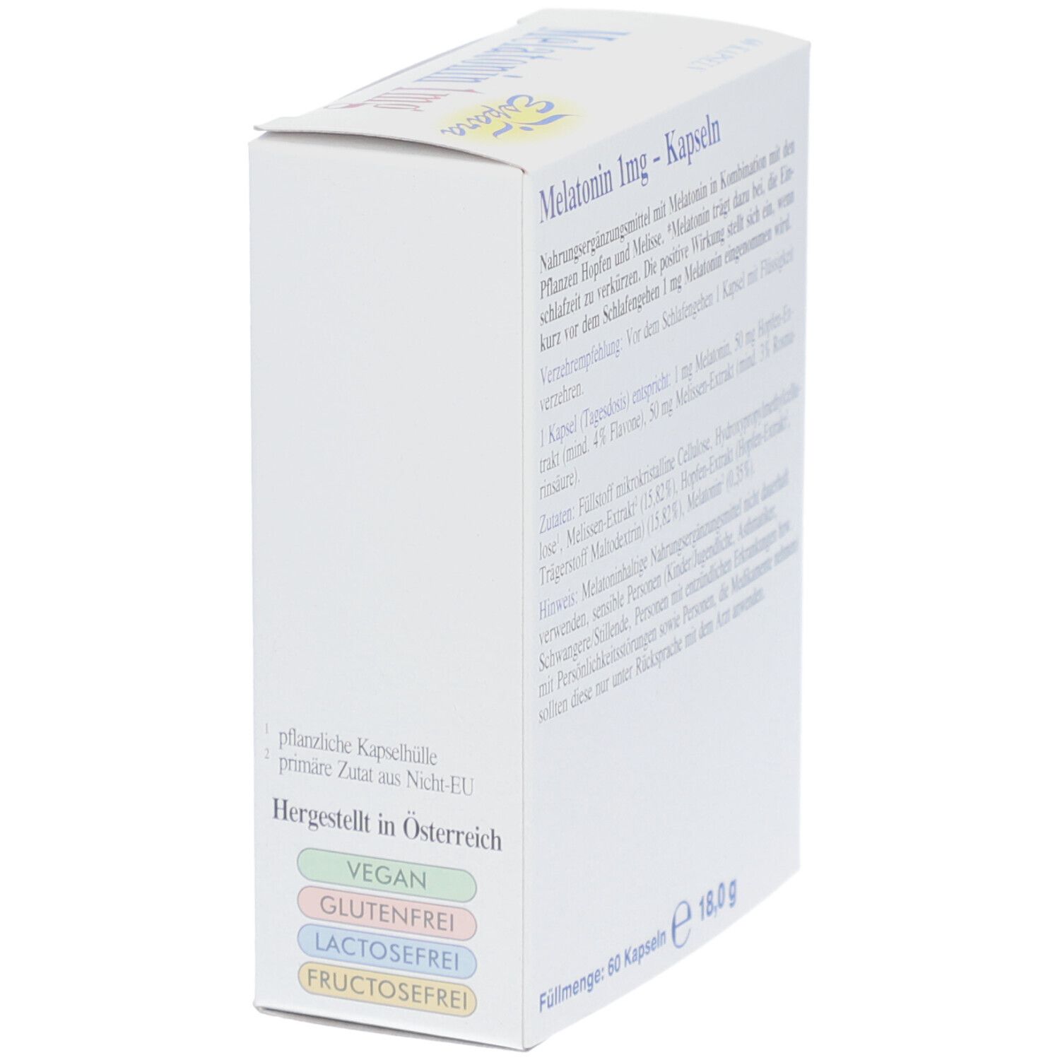 Espara Melatonin 1mg Kapseln