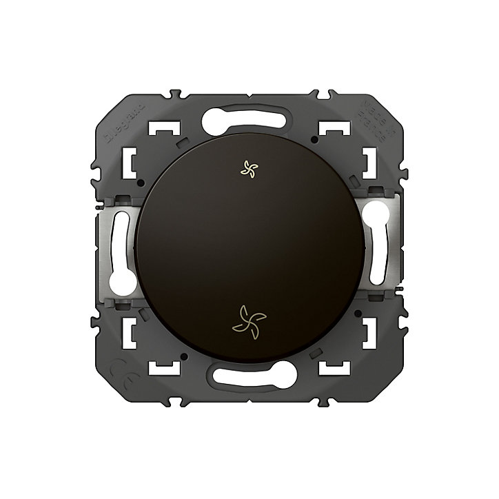 Commande pour VMC Legrand Dooxie noir 10A borne automatique