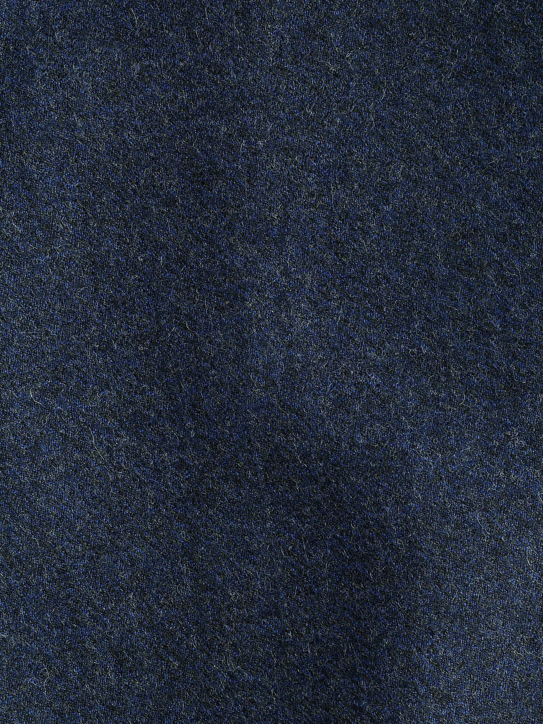 Blauw - Signature Zignone flanellen gilet van Italiaanse wol-kasjmier blend