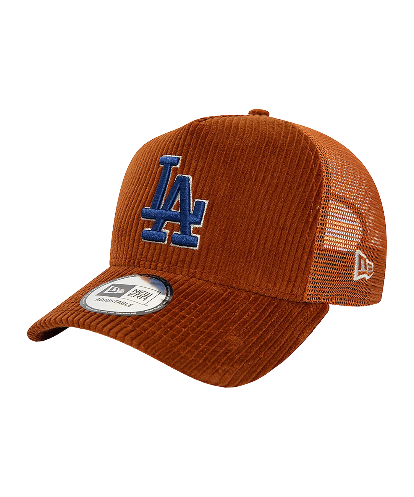 New Era MLB Los Angeles Dodgers Cord Trucker Cap Braun