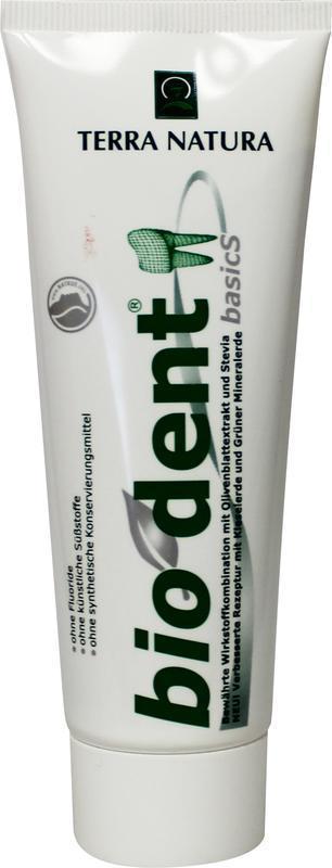 Terra Natura Tandpasta stevia basic 75ml