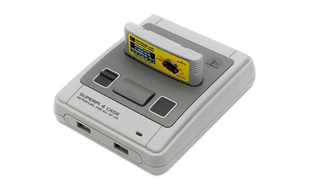 Gaming Kit Raspberry Pi 4, 4 GB Retrogaming SNES Set<br>Retrogaming-Konsole auf Raspberry Pi 4 Basis