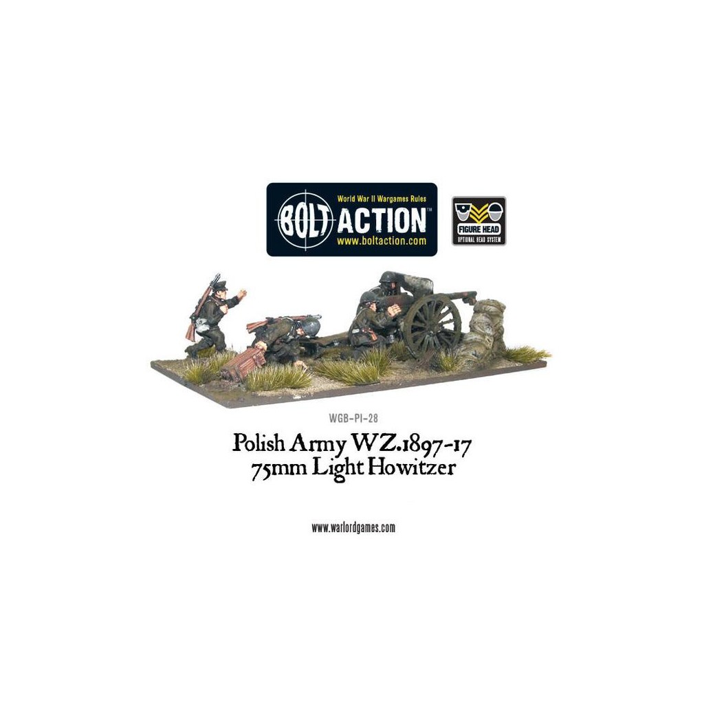 Bolt Action - Polish Army 75mm Light Artillery