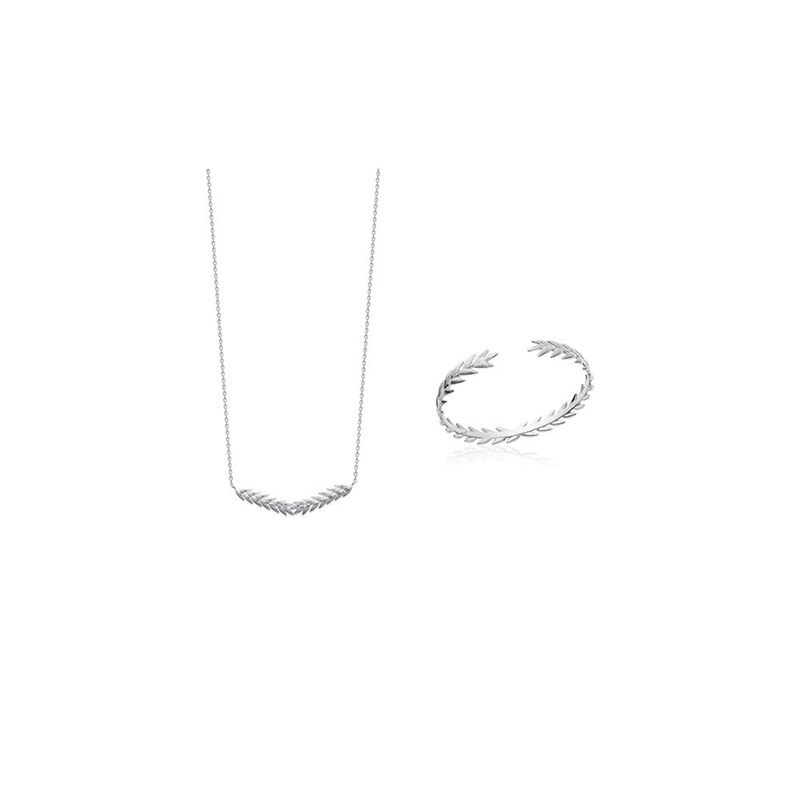 Collier Femme - Argent 925 - Longueur : 45 cm