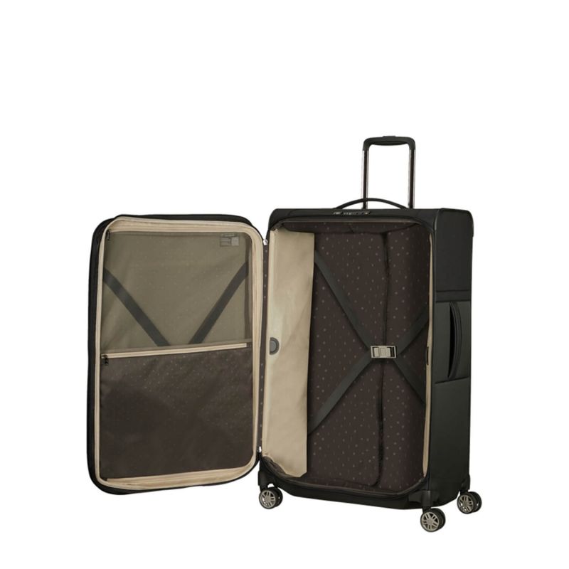 Valise souple Airea Extensible 67 cm Black