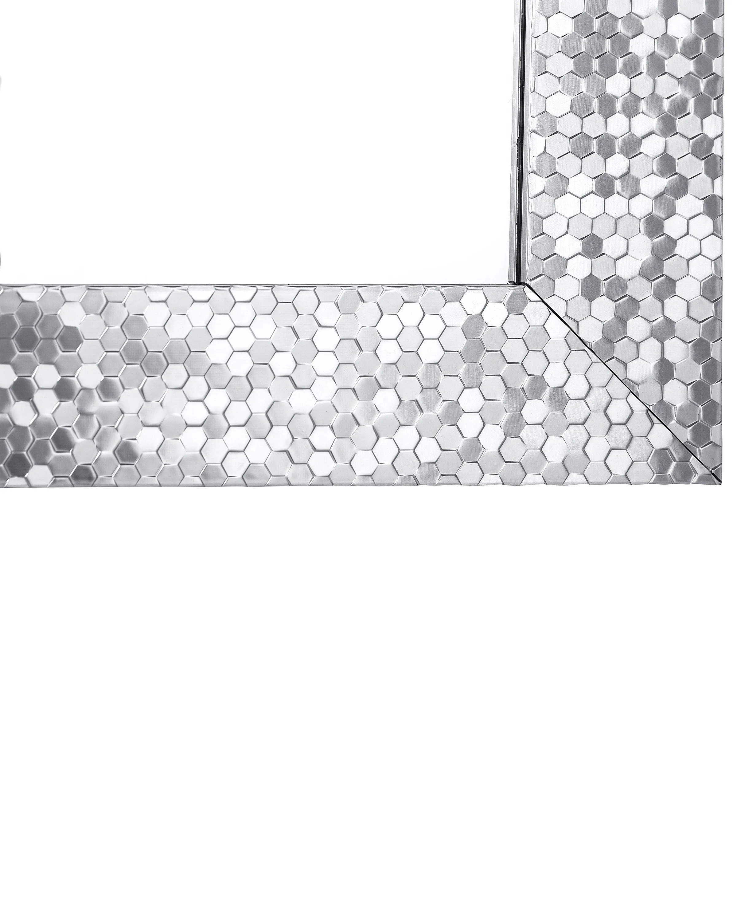 Wandspiegel MARANS 50 cm 130 cm Zilver