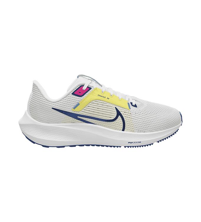 Nike Pegasus 40 Womens Road R WHITE-DEEP-ROYAL-BLUE-PHOTON-D