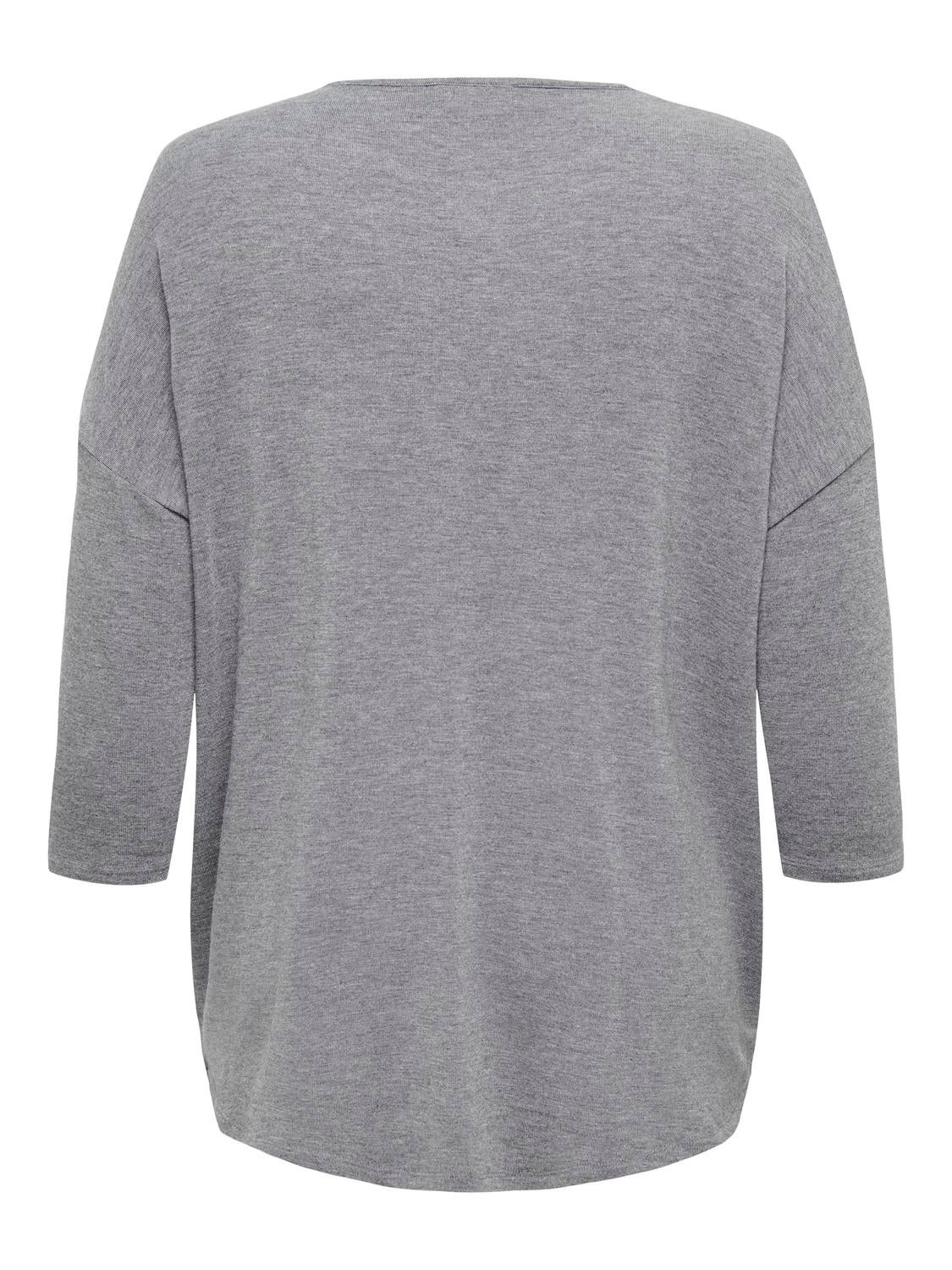 CARLAMOUR Top Dark Grey Melange