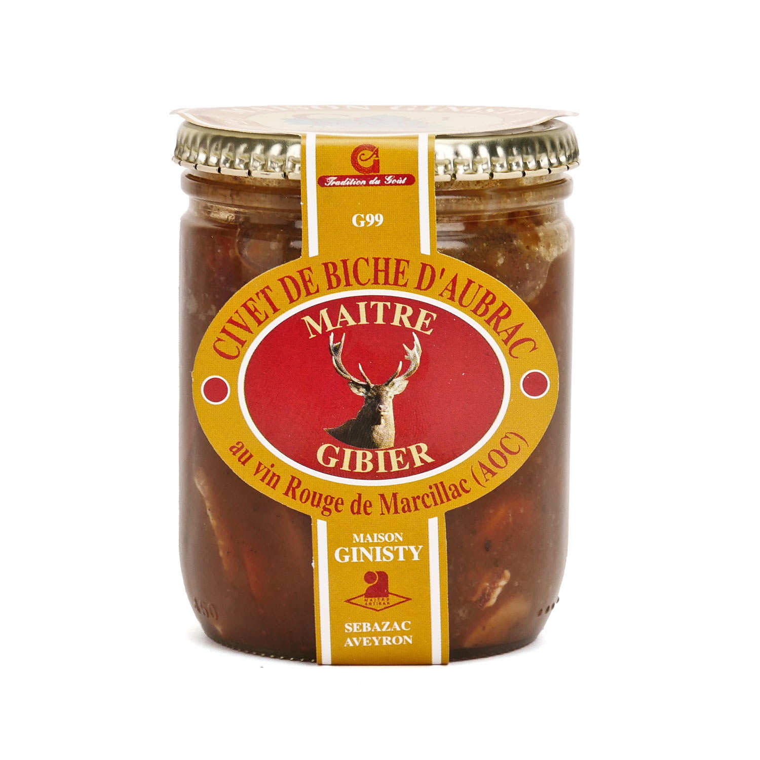Civet de biche d'Aubrac - Maison Ginisty