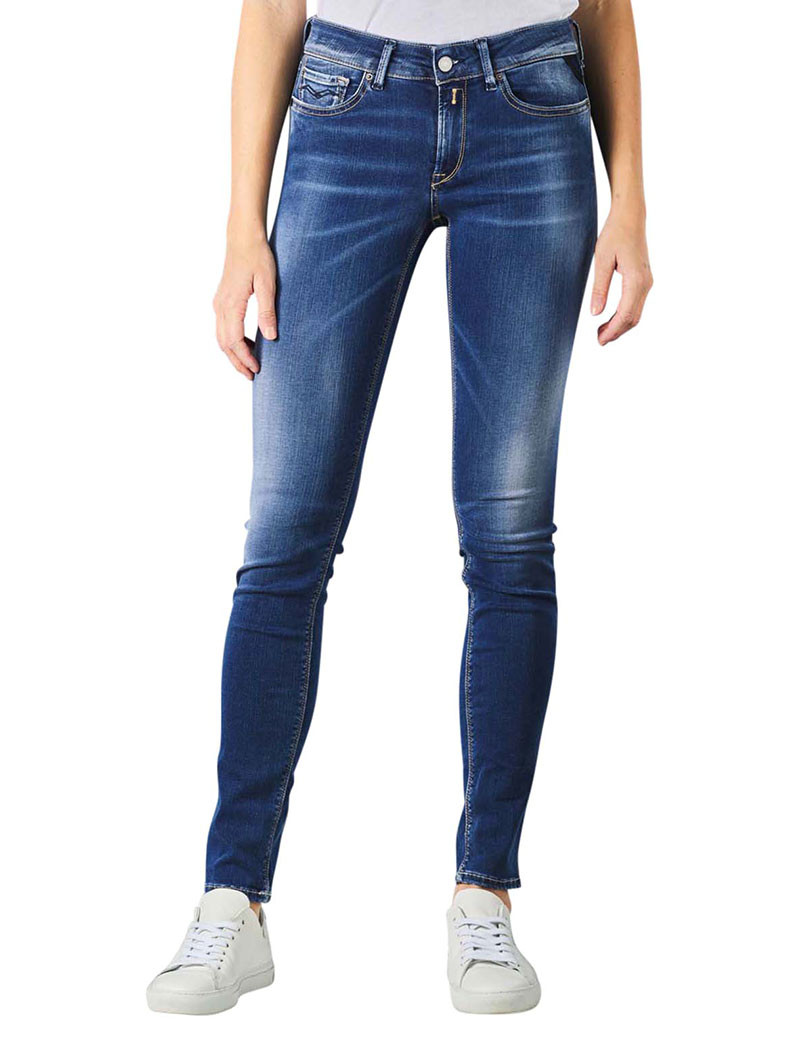REPLAY JEAN FEMME NEW LUZ BLEU MOYEN 009