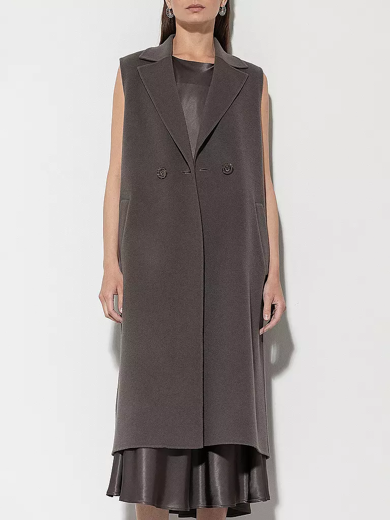 LUISA CERANO Gilet hellbraun