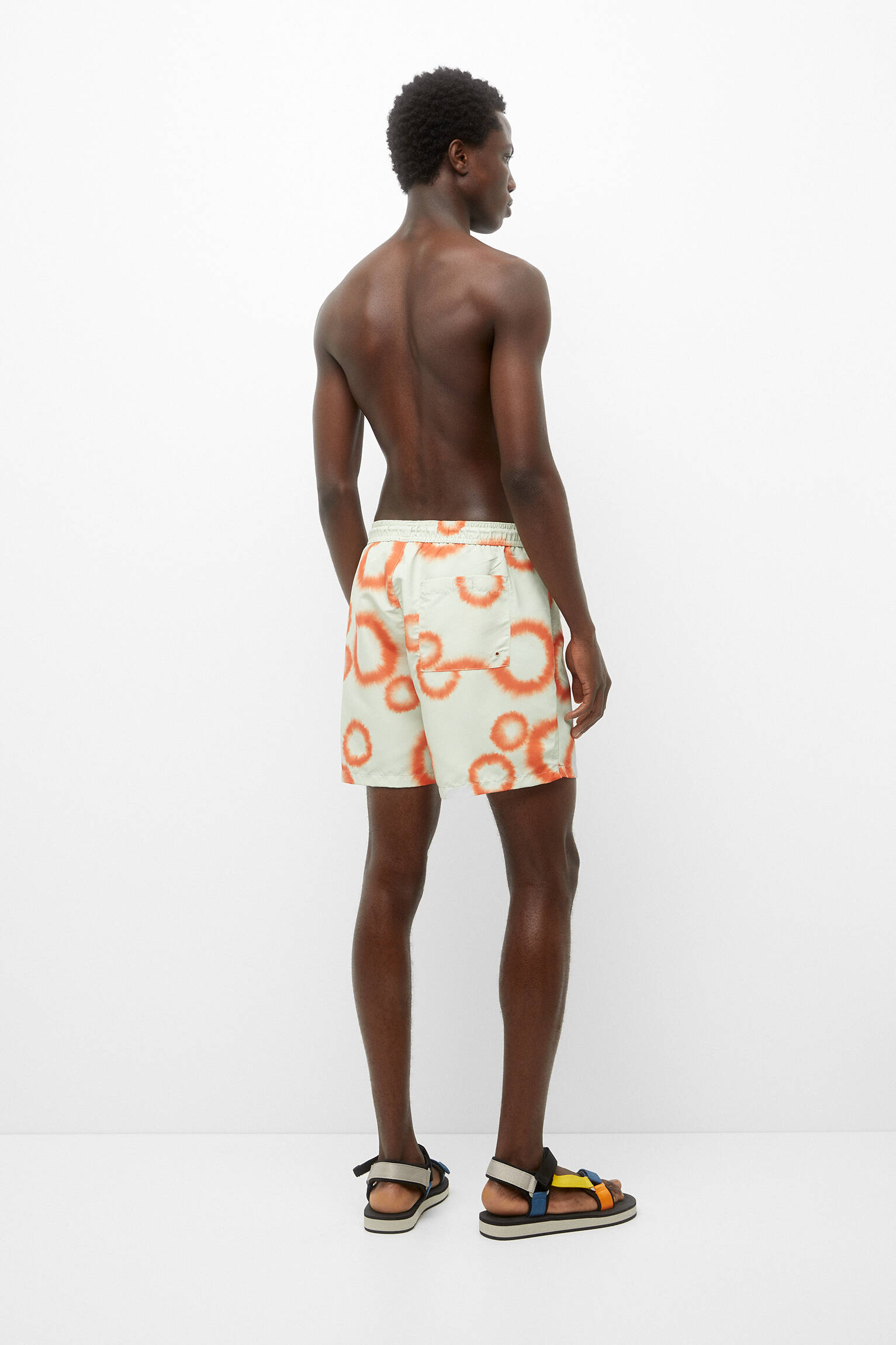 MAIÔ TIE-DYE LARANJA - LARANJA