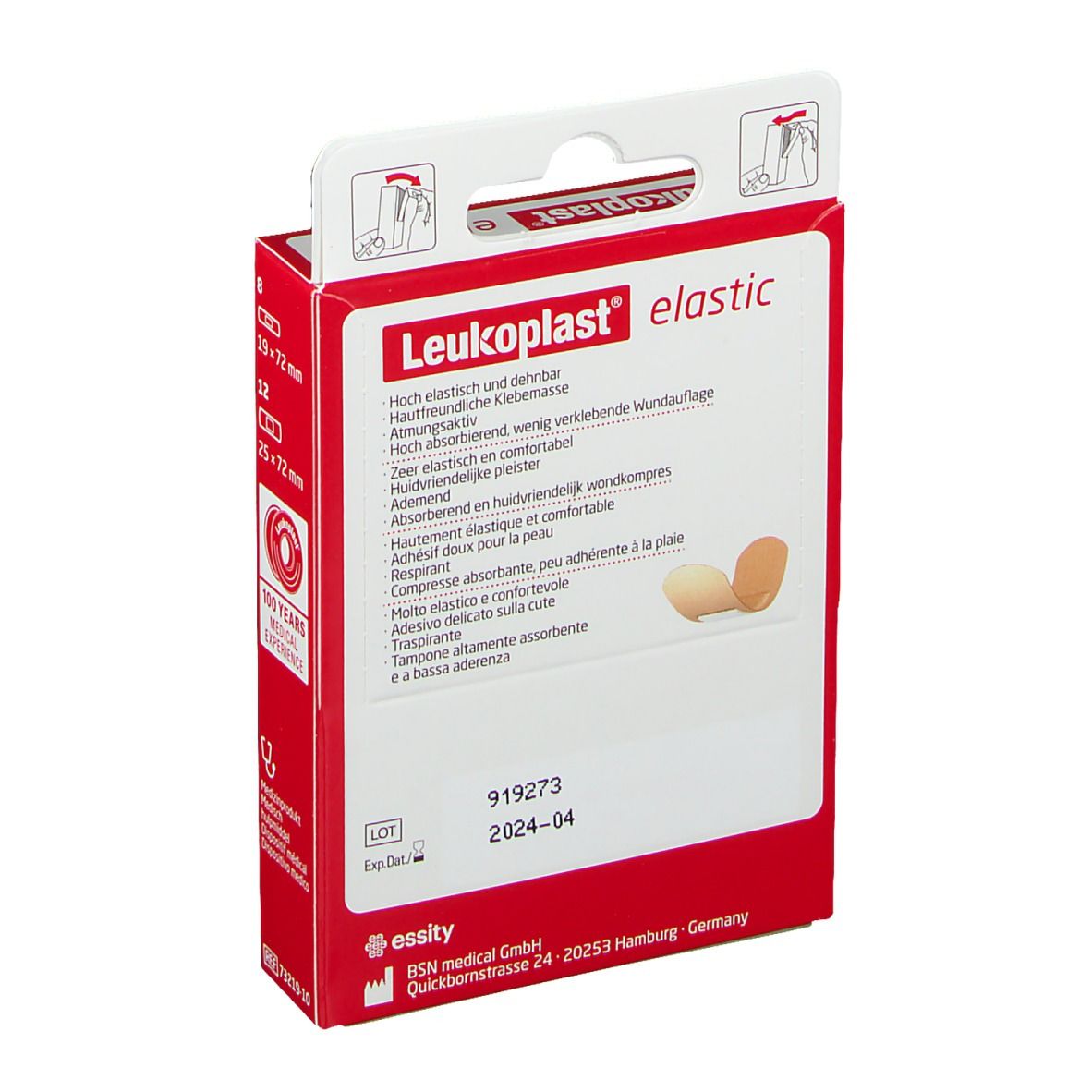 Leukoplast® Elastic verschiedene Größen