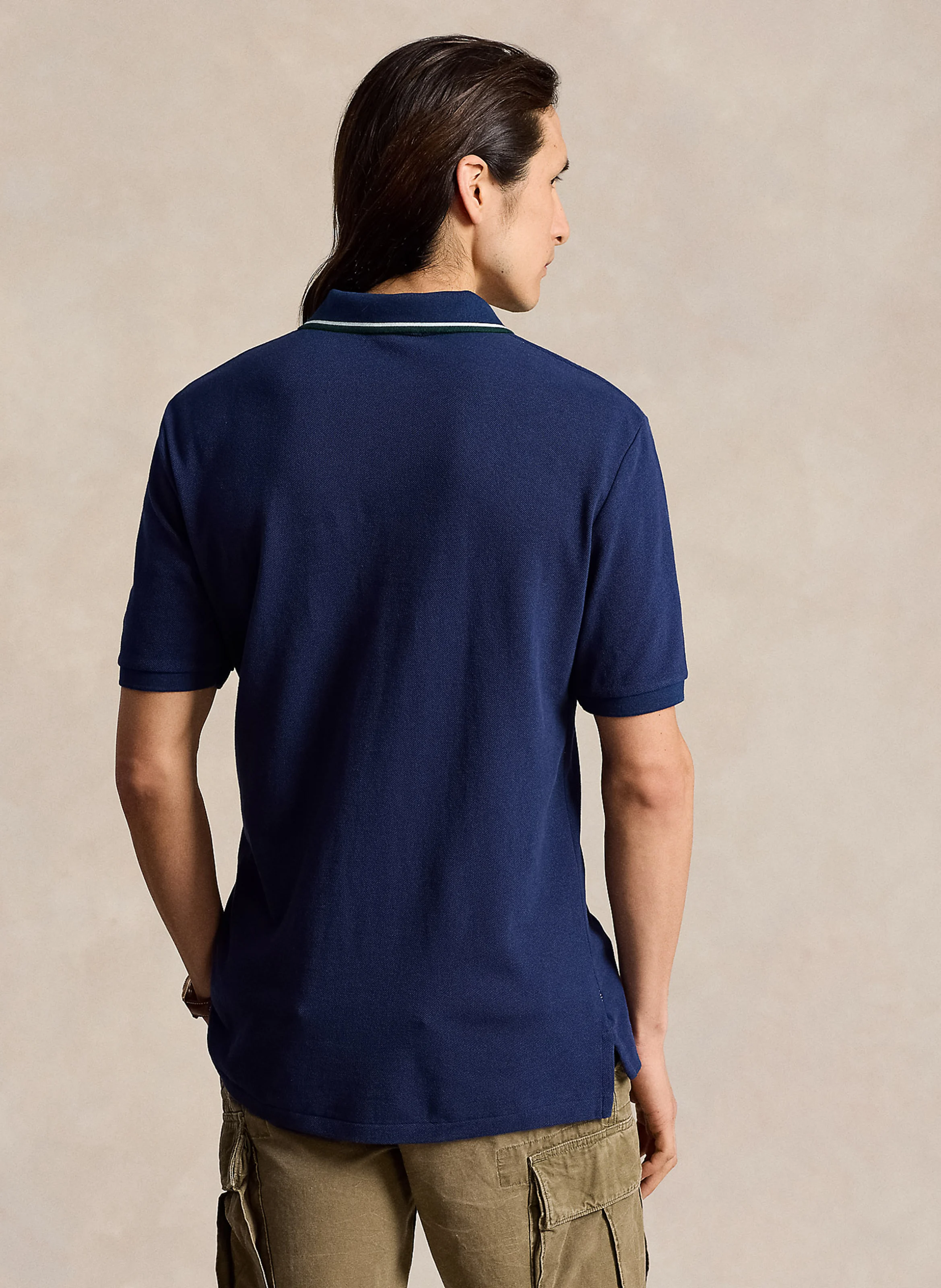 Polo regular-fit en coton | Bleu