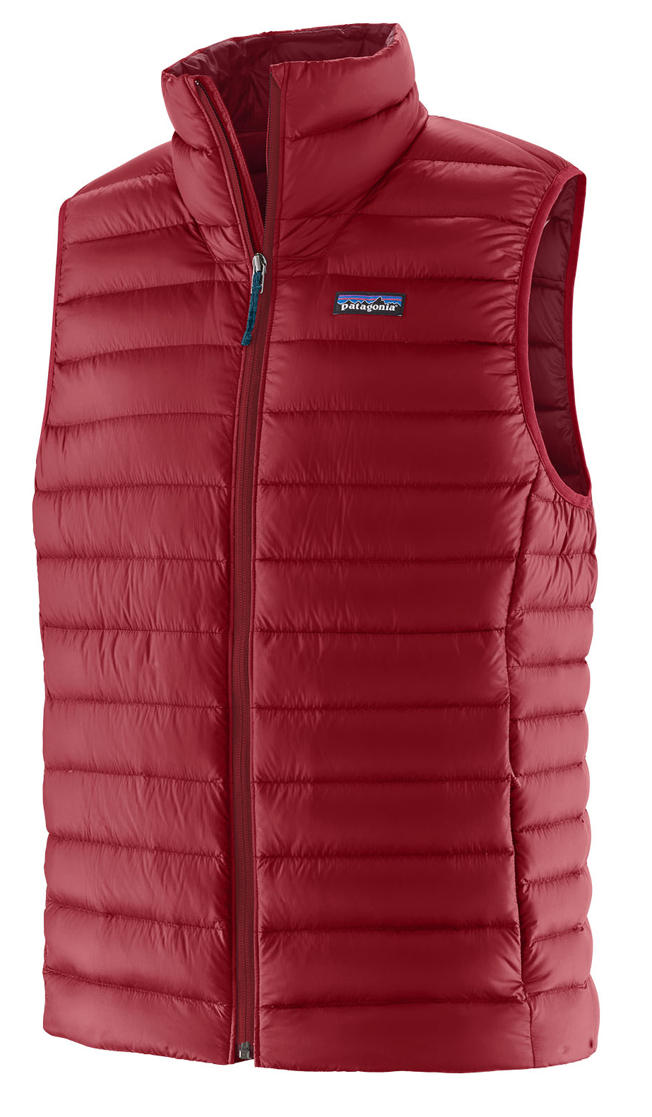 Down Sweater Vest Herre Wax Red