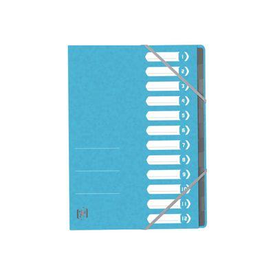 Oxford Top File+ - Trieur 12 positions - disponible dans différentes couleurs pastels