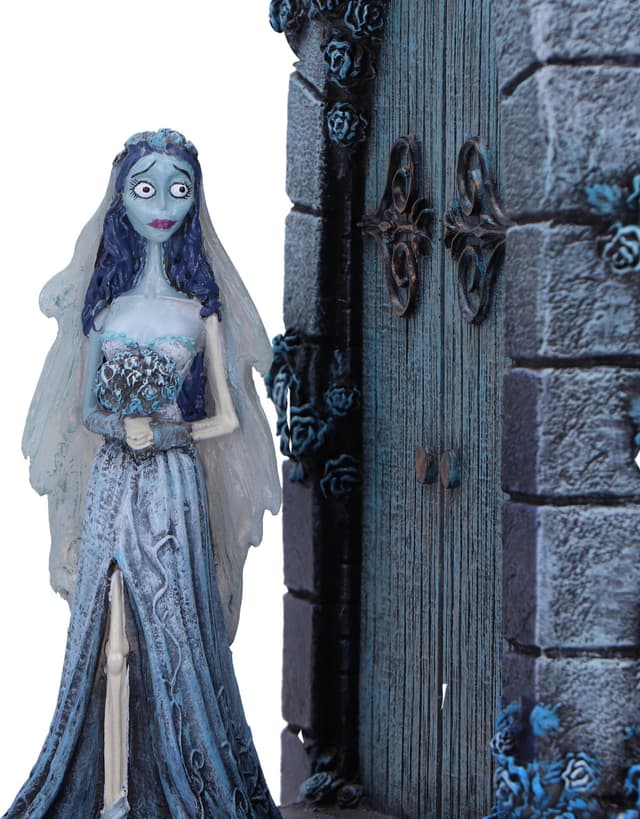 Nemesis Now Corpse Bride bogstøtte (Emily og Victoria)