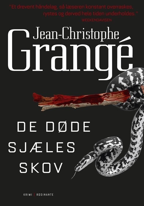 De Døde Sjæles Skov - Jean-Christophe Grangé - Bog