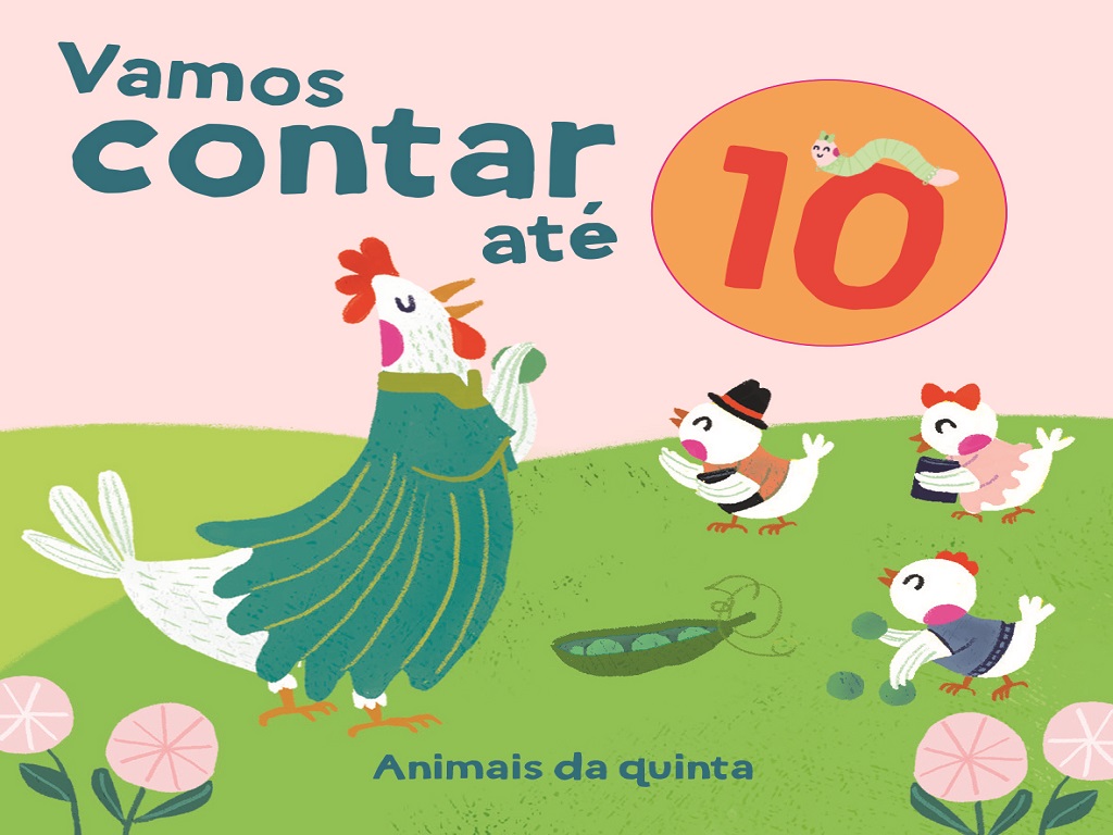 LIVRO CONTA... DE 1 ATÉ 10 - ANIMAIS DA QUINTA