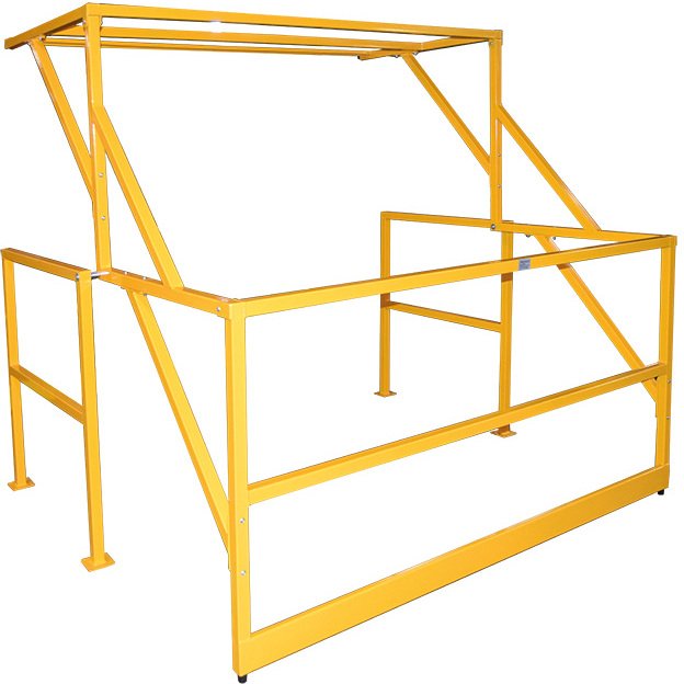 Barrière écluse basculante