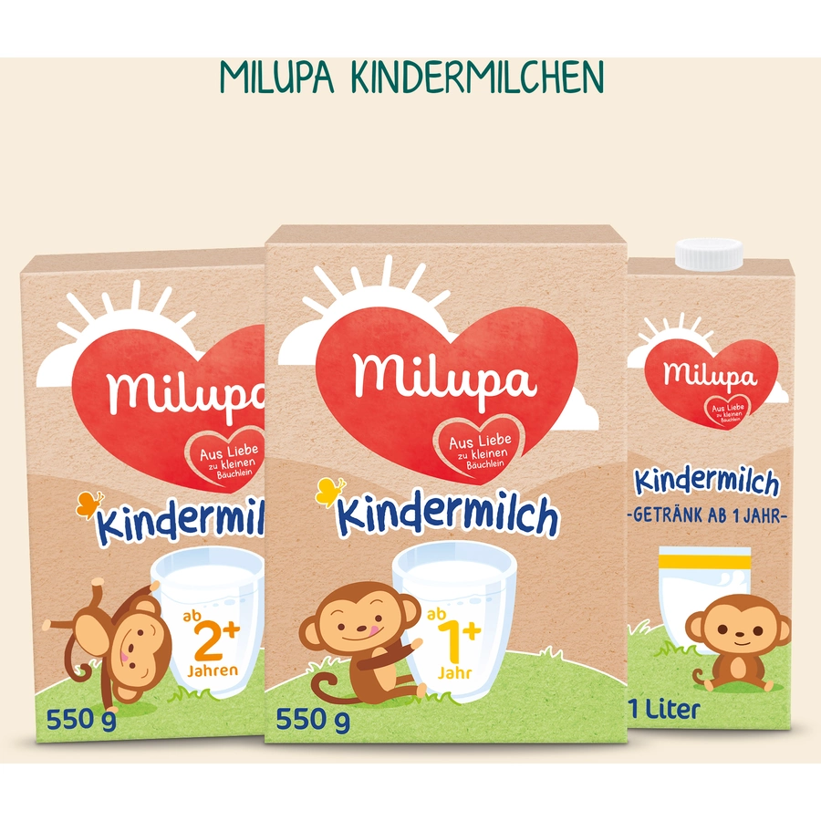 Milupa Milumil Kindermilch 2+ 550 g ab dem 2. Jahr