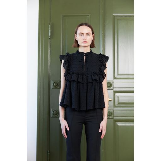 Stella Nova Lela My Bluse, Black, 38