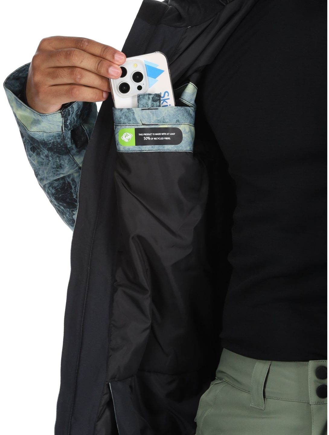 Mission Printed ski-jas heren