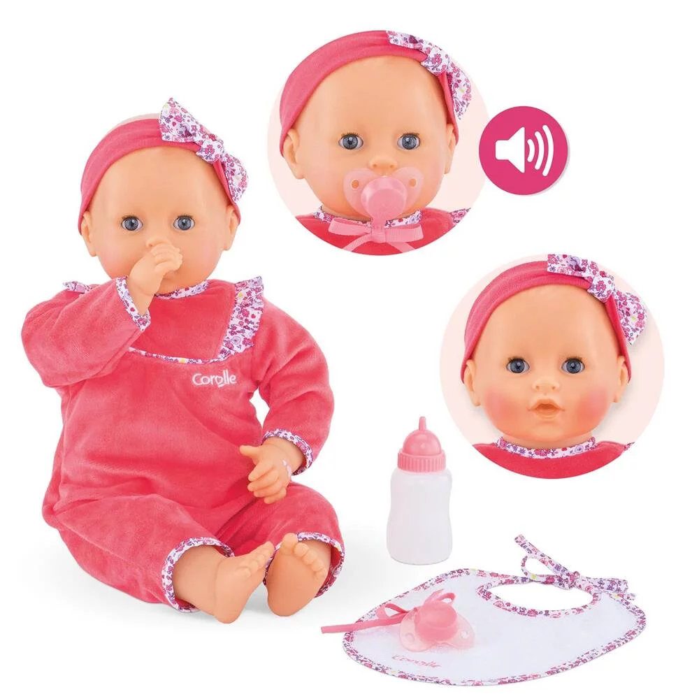 POUPON INTERACTIF - LILA CHERIE 42CM - COROLLE MON GRAND POUPON