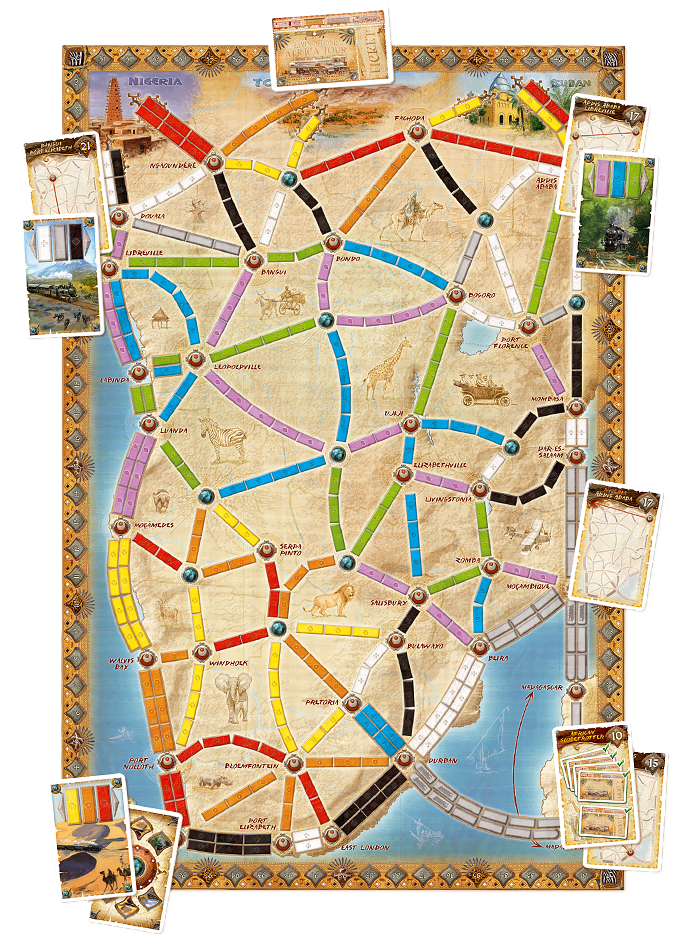 Ticket To Ride - The Heart of Africa