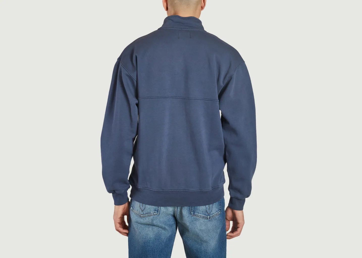Sweat Quarter Zip Colorful Standard